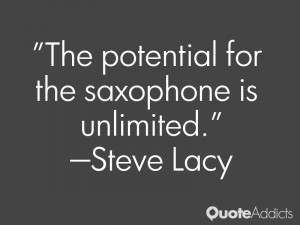 The potential for the saxophone is unlimited.. #Wallpaper 1