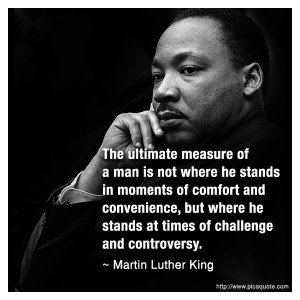 In Honor Of MLK Day, 5 Martin Luther King Picture Quotes