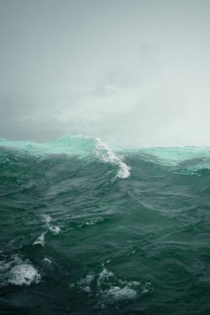 Stormy waters; wonder if I could get this tattooed without it coming ...