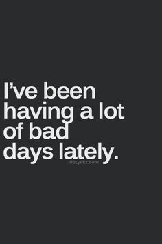 really upset and disappointed that I'm not going to see my ...