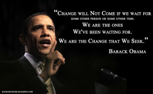Powerful Quote from Obama