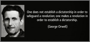 George Orwell, author of the 