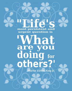 Martin Luther King Jr. printable quote