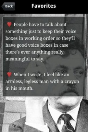 View bigger - Kurt Vonnegut Quotes for Android screenshot