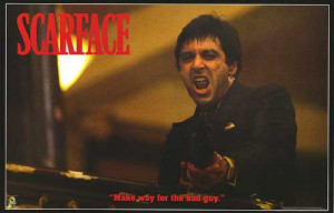 scarface poster product id mpw 9769 description print rolled year 1983 ...