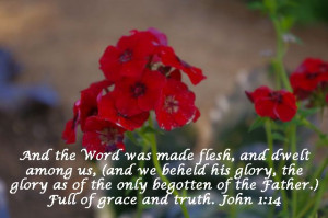John 1:14 Word made flesh
