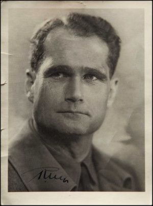 Rudolf Hess Rudolf hess - vintage i by