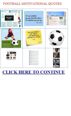 football motivational quotes - Motivational Quotes: