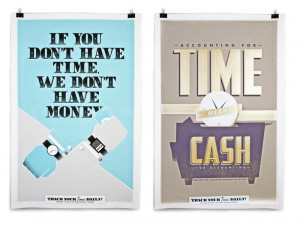 Time Sheet Poster Series