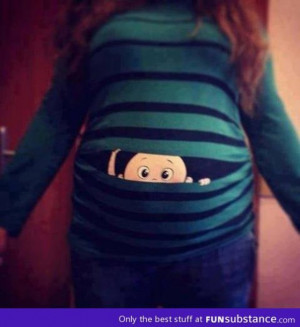sweater long sleeves maternity cute stripes baby clothing funny shirt ...