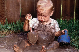 How jumping in puddles of mud increases your creativity