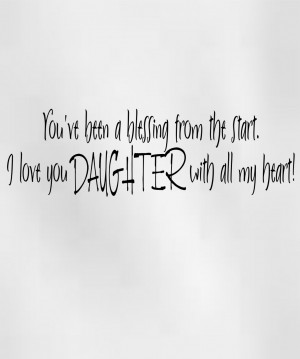 Love You Daughter Quotes