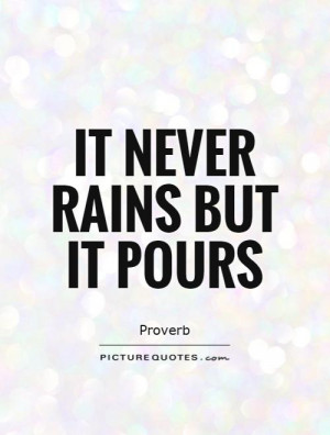 Rain Quotes Proverb Quotes