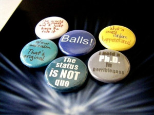 Dr Horrible Quotes - Dr Horrible's Sing-Along Blog Six Button Set