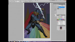 The Mighty Thor Speedpainting by Millenniumman001 - Img 1