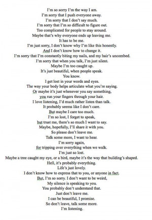 Im Sorry Quotes Tumblr Best Friends Picture