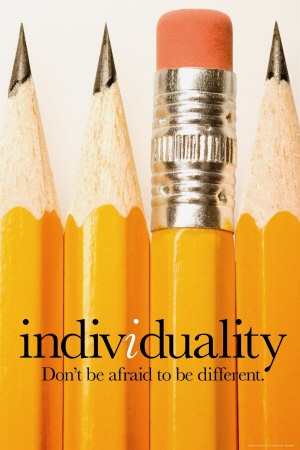 Be individual