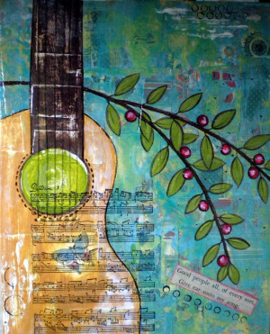 The music you play with your guitar is sheer beauty with feeling ...