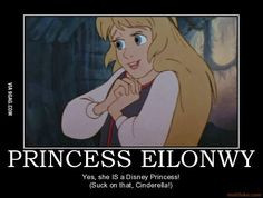 The most forgotten Disney princess. Eilonwy.... the black caldron best ...