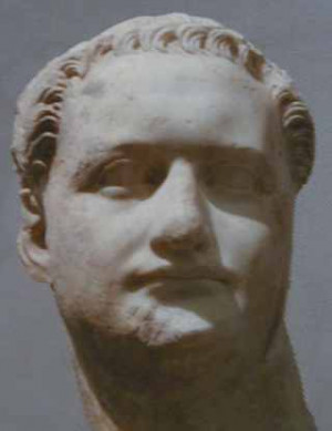 Petulant face of Domitian, flattered by Martial, ridiculed by Juvenal ...