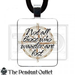 Lord-of-the-Rings-Hobbit-Tolkien-Quote-LOTR-Book-Jewelry-Charm-Pendant ...