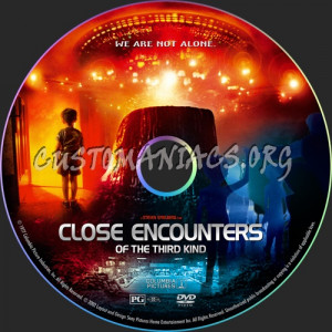 third kind dvd label close encounters of the third kind
