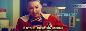 Santana Lopez Glee Profile Facebook Covers