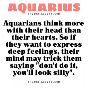OMG...so true! I am an Aquarian! that's about me! :)
