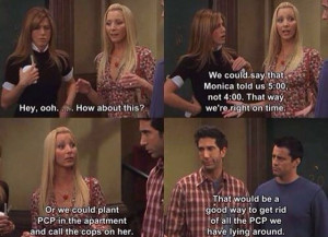 Friends tv show funny quotes Ross, phoebe and Rachel