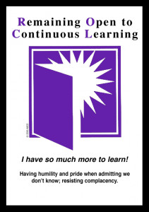 Remaining Open to Continuous Learning