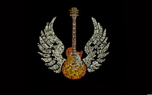 Wings of Guitar Quotes Wallpaper Best 7651 Wallpaper with 1680x1050 ...