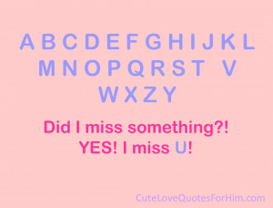 Miss You Quotes For Him
