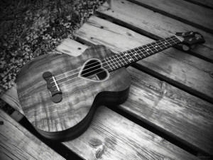 beautiful, black and white, cute, guitar, love, music, nice, ukulele