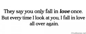 Fall In Love with You Again Quotes