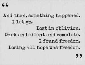 Narrator (Edward Norton)Fight Club by Chuck Palahniuk 1999