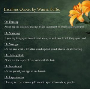 Warren Buffett , Enrichwise, Quotes, Business , Investing, Leadership