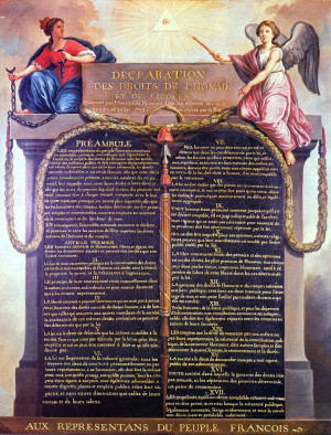 Déclaration des droitsde l'Homme et du citoyen de 1789 [1]