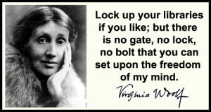 Lock up your libraries if you like; but there is no gate, no lock, no ...