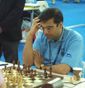super-famous Indian chess player. And not just any famous chess player ...