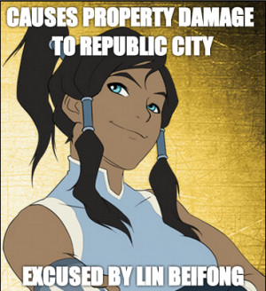 LOL Korra legend of korra tenzin mako Bolin probending Success Korra