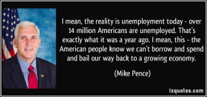 is unemployment today - over 14 million Americans are unemployed ...