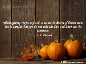 Thanksgiving Quotes & Sayings Wallpapers :