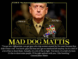 Thread: Lt. Gen. James Mattis