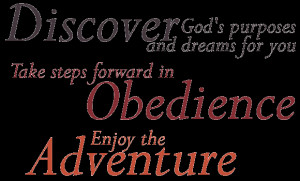 Discover God's purposes and dreams for you; Take steps forward in ...