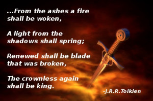 Inspirational Quotes About Strength In Hard Times J.r.r. tolkien quote ...