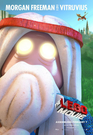 THE LEGO MOVIE Character Poster – Vitruvius Voiced By Morgan Freeman