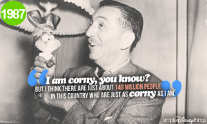 walt disney, quotes, sayings, i am corny