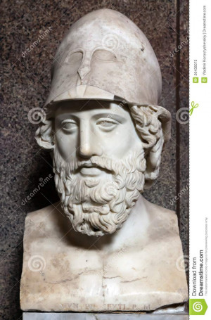 Pericles Bust of pericles, roman copy