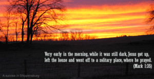 Prayer ... our line of communication with God