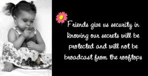 Beautiful Sayings About Friendships Friends Give Us Security